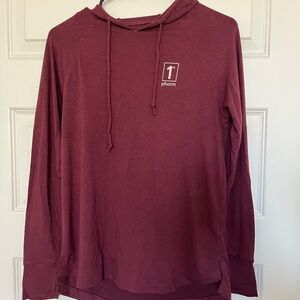 1st Phorm Women's Burgundy Hoodie